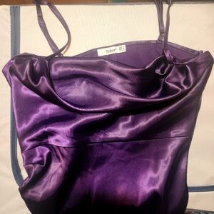 Satin Cocktail Dress